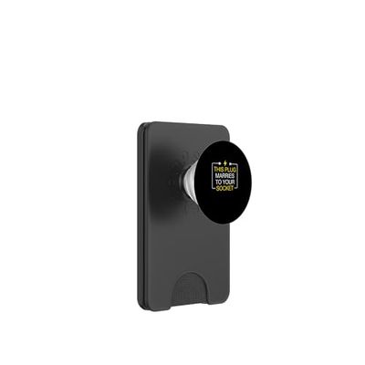 Este enchufe se casa con tu enchufe divertidos maestros electricistas PopSockets PopWallet para MagSafe