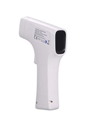 ALICN Thermomètre Infra-Rouge Sans Contact Frontal avec affichage LED, alarme de fièvre et fonction de mémoire pour adultes et nourrissons