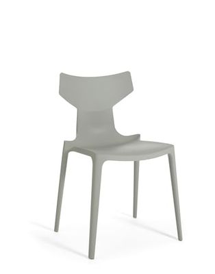 Kartell Re-Chair, Juego de 2 sillas, Gris