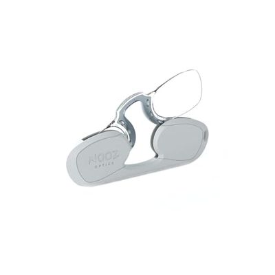 Nooz Optics Gafas de lectura sin brazo unisex - Gafas finas y ligeras para mujeres y hombres con funda compacta - Disponibles en varios niveles de dioptrías y colores, Rectangulares