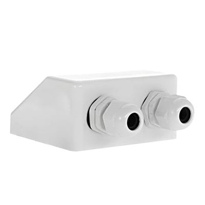 Offgridtec teto pasaventanas 2 Heavy Duty branco ABS quádruplo para caravanas Caravan barcos solar, 1 peça, 006575