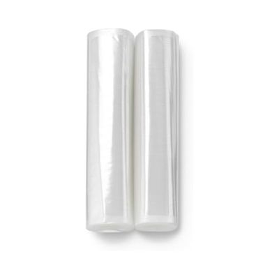 Magic vac, 2 Rotoli Sottovuoto per Alimenti 30x600cm Rigati e Brevettati, Multistrato e Resistenti, in Materiale Privo di BPA Adatto al Contatto con gli Alimenti, Made in Italy