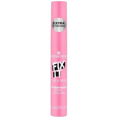 ESSENCE Fix It Like A Boss Brow Fixing Gel Trasparent Fissante Sopracciglia (Confezione da 2)