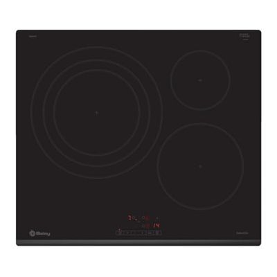 Balay - Placa de indução, 60 cm, preto, sem moldura inoxidável3EB967FR