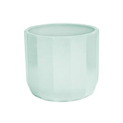 Ivyline Planterare, Keramik, Mint Geo, 15 x 15 cm