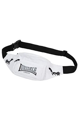 Lonsdale Taille Unique : Blanc/Noir/cendré, Blanc/Noir/cendré, Taille Unique, Sac Banane