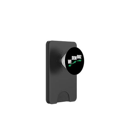 We Dem Boiz! Ranas saltarinas divertidas y engendro de rana PopSockets PopWallet para MagSafe