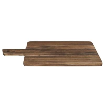 HOME DECO FACTORY, KA0329, Acacia Board 45 cm - Elegant Table Service, Tray and Basket, Functional Design, Warm Aesthetic, Easy Maintenance - Brown