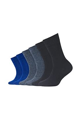 Camano Uniseks sokken, meerkleurig blauw (blauw 30), 35/38 EU