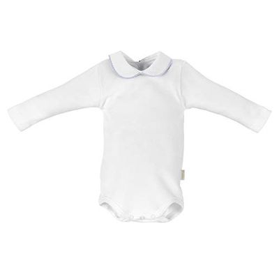 Cambrass - Body, Manica Lunga, Bambini e Ragazzi, Blue, 3 Mesi