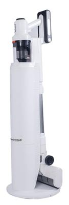 Techwood Aspiradora Escoba con estación de Carga y Limpieza TAB-7350, 2.5 Liters, White