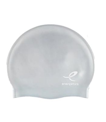Energetics Unisex Sil Zwemmutsen Silver One Size