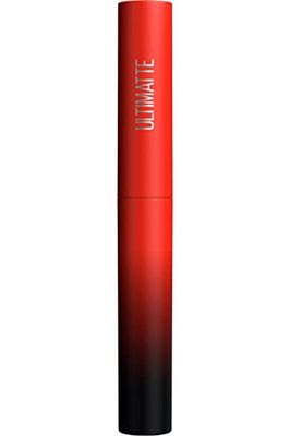 Maybelline New York Rouge à Lèvres Mat, Couleur Intense et Confort Confort - Color Sensational Ultimate - N°299 More Scarlet (Rouge) - 1 x 2g