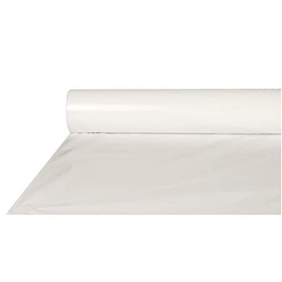 Papstar GmbH 10589 Toalha de mesa (folha 50 m x 80 cm), cor branca