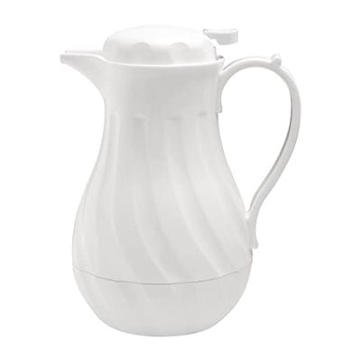 Olympia GL971 isolerad virvelkanna, vit, 2 l kapacitet, 284 mm höjd, 182 mm diameter