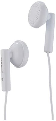 Media Express SF0322 Cuffia Auricolare Stereo Jack 3,5 mm per Smartphone e Mp3, Notebook, Tablet, Compatibile con audio ad alta risoluzione, Disponibile in Bianco o Nero