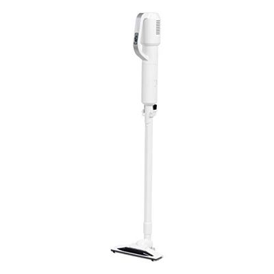 Iris Ohyama IC-SB1 steel-/staafstofzuiger en handstofzuiger (Light Slimstick Vacuum Cleaner, 400 W, 99 x 22,8 x 15,2 cm, licht, stofzuigerborstel, wandhouder) zilver/wit