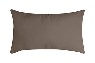 Lovely Casa C24689002 Nelson kussen 30 x 50 100% PE 100% katoen, taupe, 30 x 50 x cm