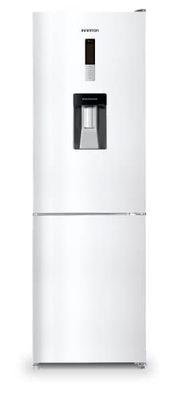 INFINITON FGC-346WB Réfrigérateur Combi, Blanc, 322 litres, No Frost, Distributeur d'eau 3L, Affichage LED avec contrôle de la température, Porte-bouteilles en aluminium