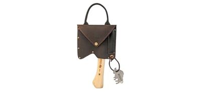 Bison 1879 Set de haches de Trekking - avec Un équipement utile (Briquet + Pierre à aiguiser Duo) pour Les déplacements