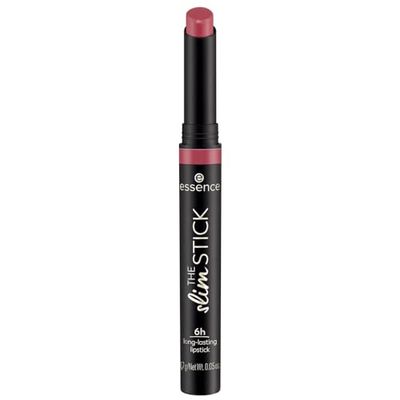 essence The Slim Stick n. 106 - Rossetto, colore rosa, lunga durata, nutriente, effetto immediato, colori intensi, opaco, vegano, senza profumo, senza alcool, senza parabeni, 1 confezione da 1,7 g
