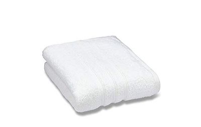 Catherine Lansfield Zero Twist, Pair gant de bain, Blanc