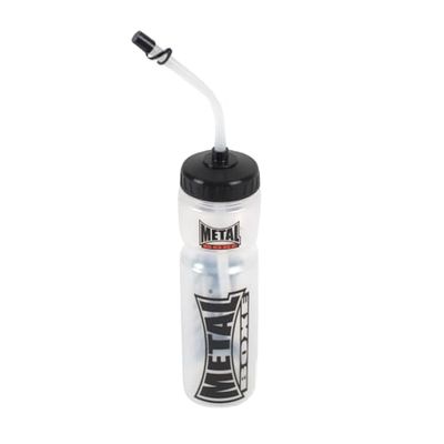 Metal Boxe MB002 drinkfles unisex volwassenen, wit/transparant