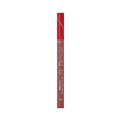 L'Oréal Delineador Infaillible Micro-Fine Liner 36 horas, Tono 03 Anciest Rose, 2 Unidades (Paquete de 1)