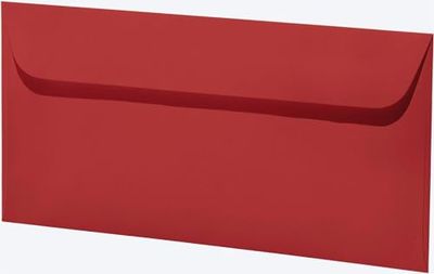 Artoz Mosaic - Cartolina con busta, colore: rosso fuoco, formato C6