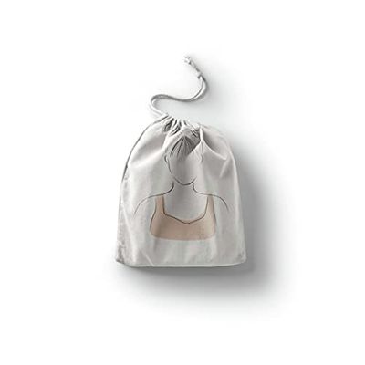 Bonamaison Printed Cotton Produce Bag with Drawstring, Reusable Grocery Bag, Biodegradable Eco-Friendly Bags, Travel Pouch, Sachet Bags, Shopping Bag, Eco Friendly, Foldable, Size: 12x15 Cm