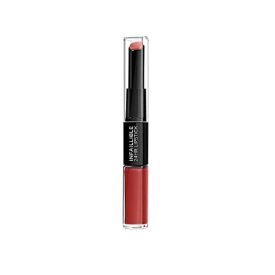 L’Oréal Paris - Rouge à Lèvres Duo Tenue 24h - Infaillible Duo - Teinte : Red Infaillible, Rouge (506) 5.6 ml