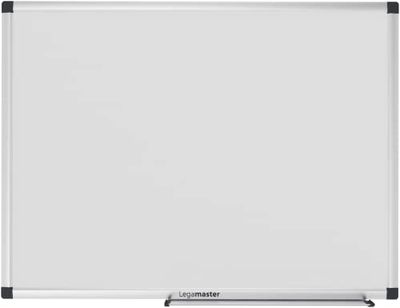 Legamaster UNITE Plus Lavagna bianca – 45 x 60 cm – Lavagna magnetica in acciaio smaltato con ripiano per pennarelli, kit di montaggio e istruzioni di montaggio – lavabile a secco