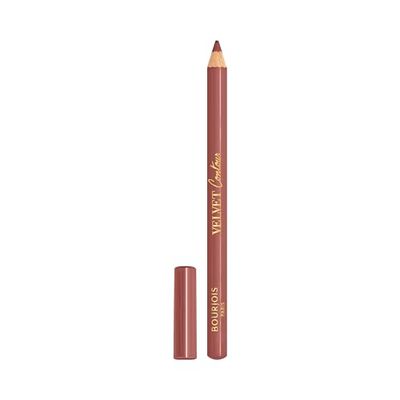 Bourjois, Velvet Contour konturówka do ust, 13 Nohalicious, kremowa mata, precyzyjna aplikacja, masło shea i olej z pestek winogron, długa żywotność do 8 godzin, bez rozmazywania, 1,14 g