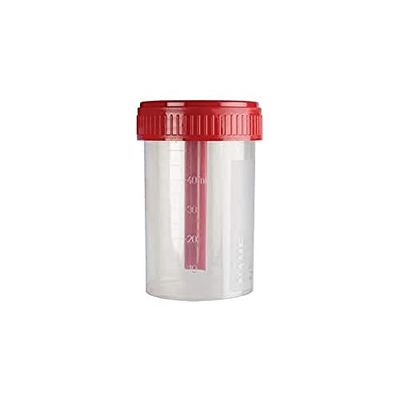 ISO 8 Faeces Container, 60 ml (Pack van 500)