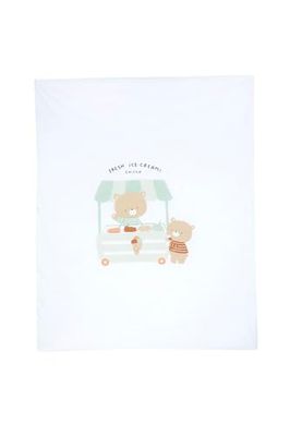 Chicco, Couverture pour Bébé, en Coton Doux, Idéale pour le Printemps et l'Automne, Idées Cadeau Naissance, Designed in Italy