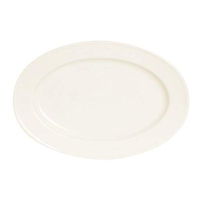 Fine Dine 770672 Crema Oval Dish, 390mm x 270mm,
