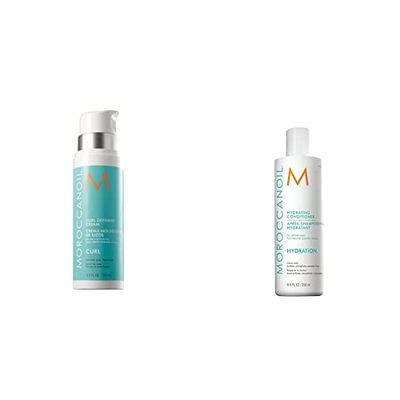 Moroccanoil Crème Modelage des Boucles , Flacon de 250 ml & Hydratant Conditionneur pour Tout Cheveux Types 250ml