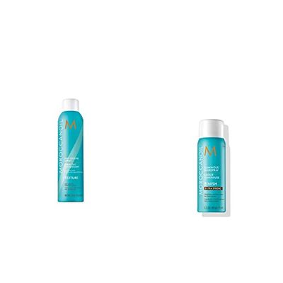 Moroccanoil Dry Texture Spray, 205ml & Luminous Hairspray Extra Strong, 75ml