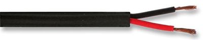 Pro Power SPE018 Câble de haut-parleur haute performance 6 mm Noir 100 m