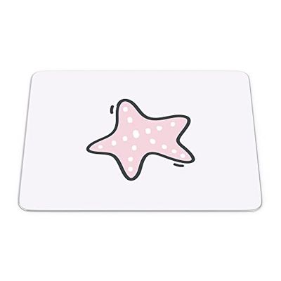 Bonamaison, Rectangle Pop Art Digital Printed Mouse Pad, Non-Slip Base, for Office and Home, Size: 22 x 18 cm