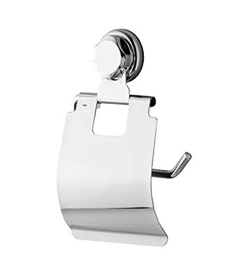 Compactor BESTLOCK BATH Porte-papier toilette, Installation Facile, Chrome, 14,8x3,3x22,5cm