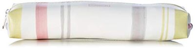 Makenotes- Astuccio Pastello Similpelle+Gomma 22x6 cm, Colore Bianco, Blk-PCL