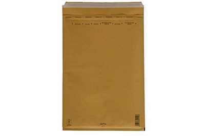 SmithPackaging Sobres acolchados de burbujas A3, dorados, 300 mm x 445 mm, paquete de 5