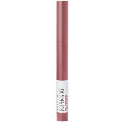 Maybelline Lipstick, Superstay Matte Ink Crayon Longlasting Nude Lipstick With Precision Applicator 15 Lead The Way