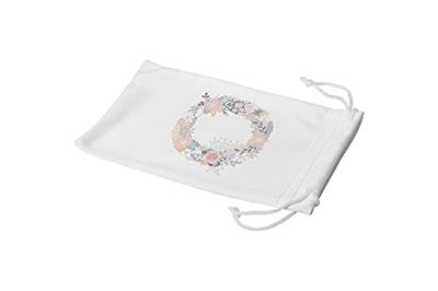 Bonamaison Imprimé Numériquement Lunettes Étui avec Cordon de Serrage, 100% Coton, Sac Lunettes, Pochette à Lunettes, 1 Pièce, Taille: 11x19 Cm