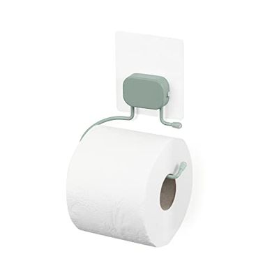 Compactor Bestlock Magic Portarotolo Montabile a Parete, Autoadesivo, Supporta Fino a 3kg, 13 x 9,5 x 9 cm, Gamma Grena, Verde, RAN10679