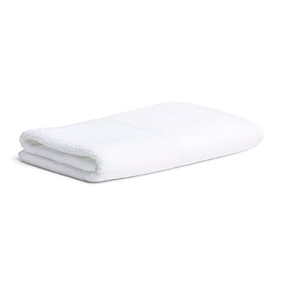 MÖVE Bamboo Luxe Serviette de Bain 80 x 150 cm, Fabriqué en Allemagne, 60% coton / 40% viscose en pulpe de bambou, Snow (Blanc)
