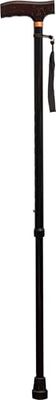 Aidapt Adjustable Height Lightweight Walking Stick with Anti Slip Ferrule Foot to Aid Stability and Confidence when Walking. Supplied with a Hanging Carry Strap And Wood Handle.