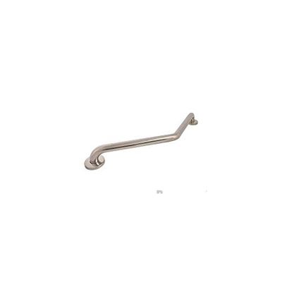 Plumbob 380957 Angled Bathroom Grab Bar Polished Stainless Steel