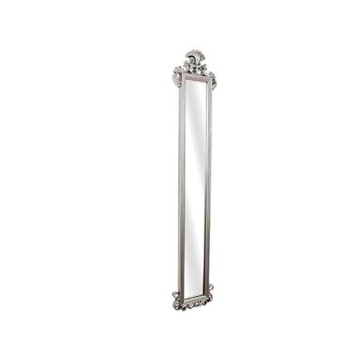 Romimex Silver Wall Mirror Polystyrene 22 x 120 x 2 cm